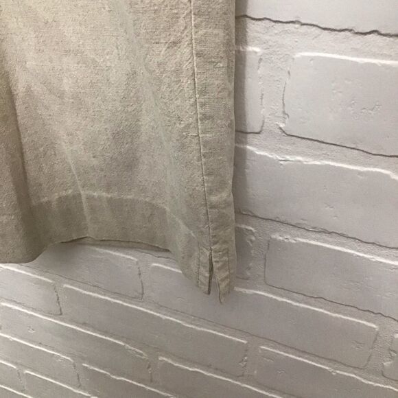 LIZ Claiborne  linen cotton blend crop pants pedal pusher capris plus size 18 - Picture 4 of 13